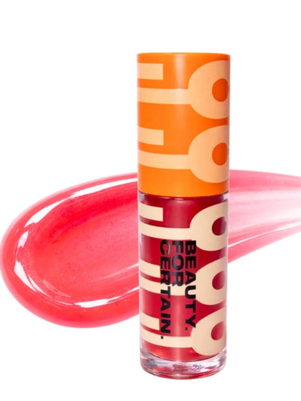 Beauty For Certain High-Shine Lip Gloss - Hotline